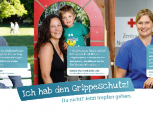 Ich hab den Grippeschutz! Du nicht? 