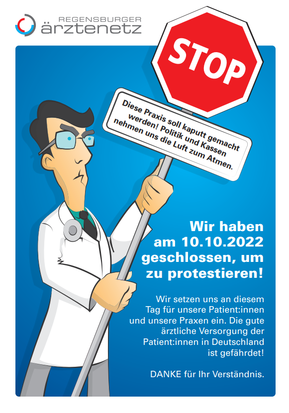 Wir protestieren