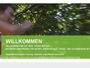 Sport- und Ern&auml;hrungsmediziner Dr. med. M&ouml;ckel
